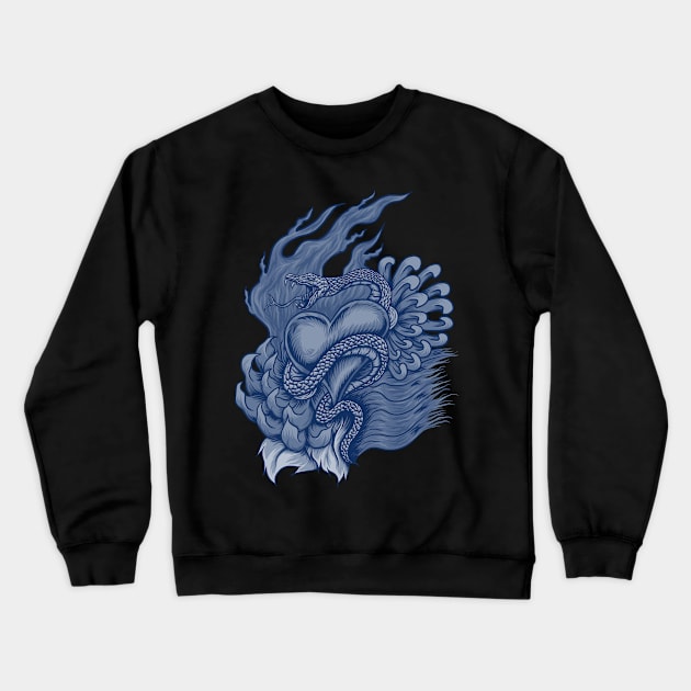 serpentis Crewneck Sweatshirt by artza92